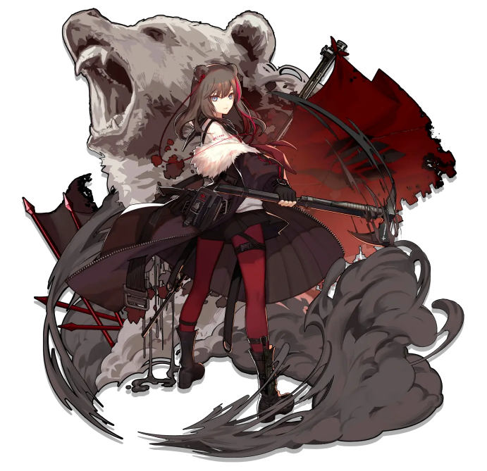 【精二立绘】五星干员——德克萨斯