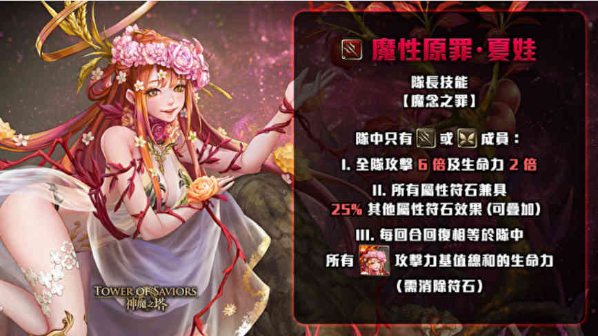 神魔之塔夏娃队组队神魔夏娃队伍 视游神魔之塔专区